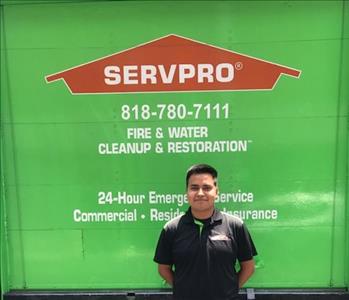 Alexis Balderas , team member at SERVPRO of Van Nuys South